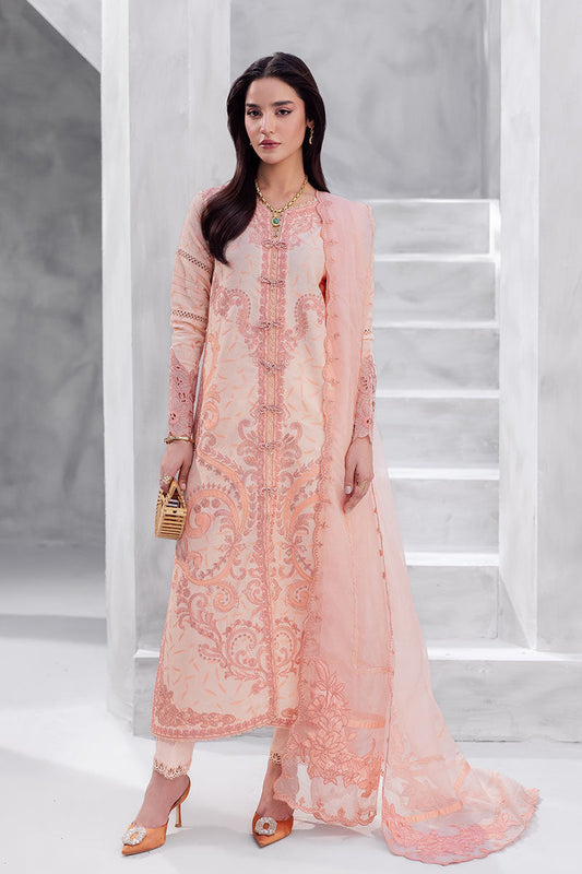 Mushq | La Toscana Casual Pret 25 | Mitchelle XS Peach Pink Lawn