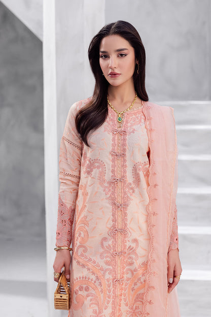 Mushq | La Toscana Casual Pret 25 | Mitchelle L Peach Pink Lawn
