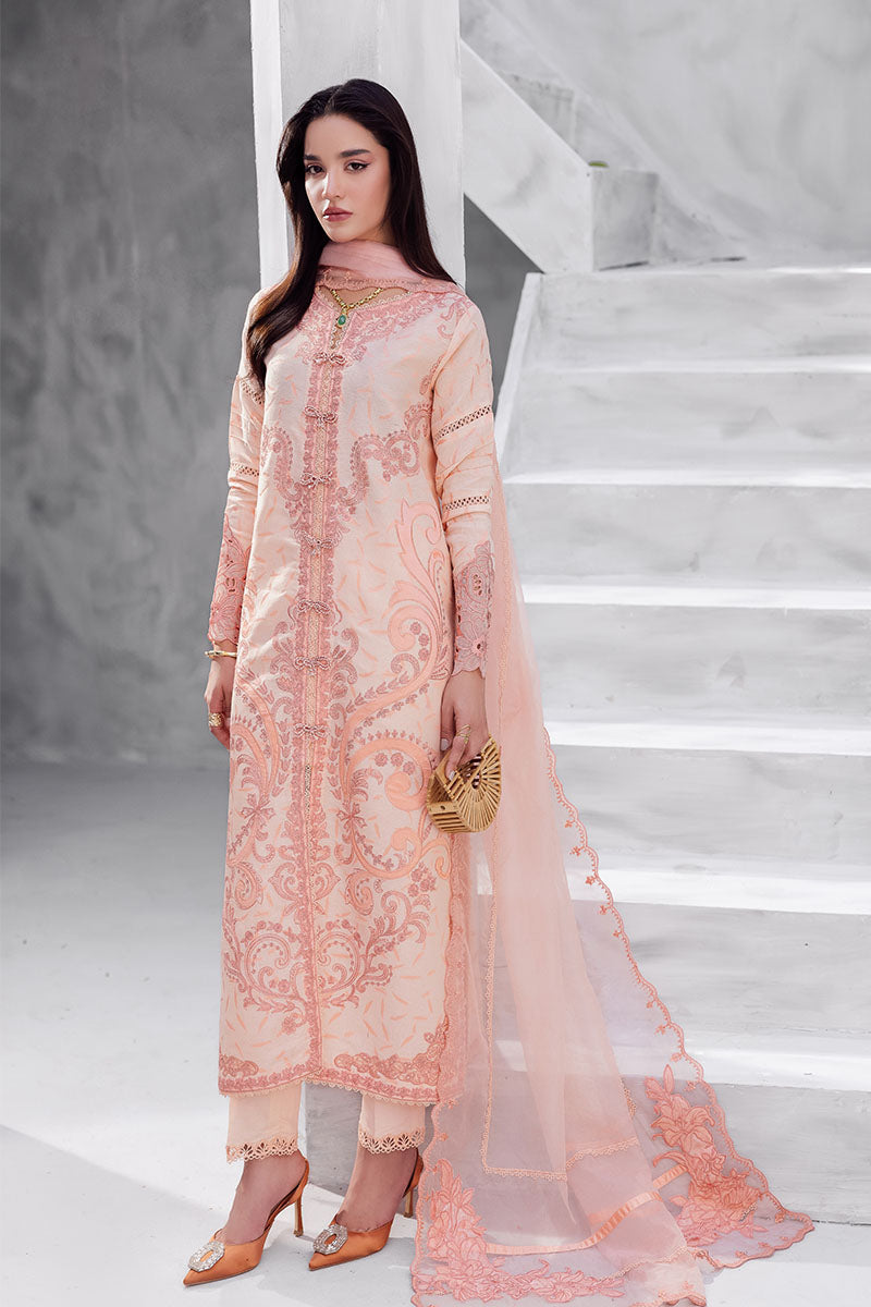 Mushq | La Toscana Casual Pret 25 | Mitchelle S Peach Pink Lawn