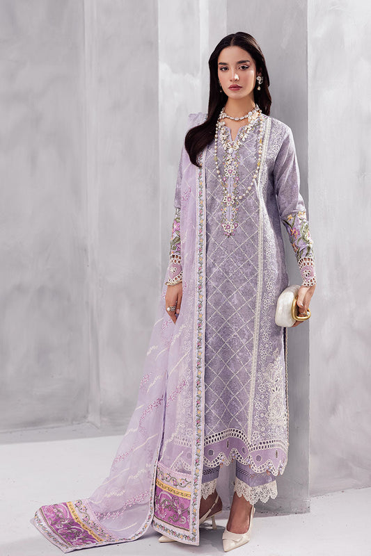 Mushq | La Toscana Casual Pret 25 | Tasbeel XS Lavender Lawn