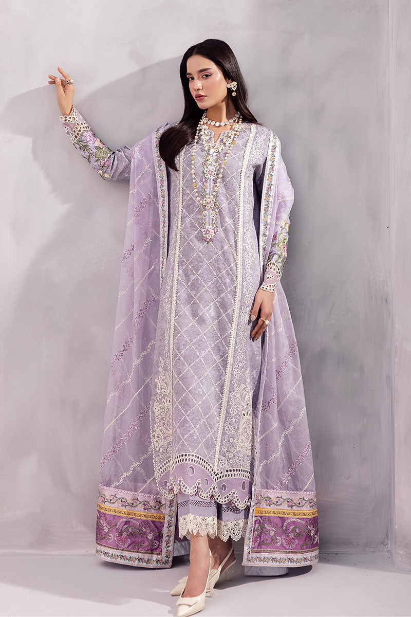 Mushq | La Toscana Casual Pret 25 | Tasbeel XL Lavender Lawn
