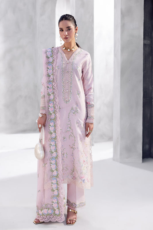 Mushq | La Toscana Casual Pret 25 | Waliya XS Lilac Lawn