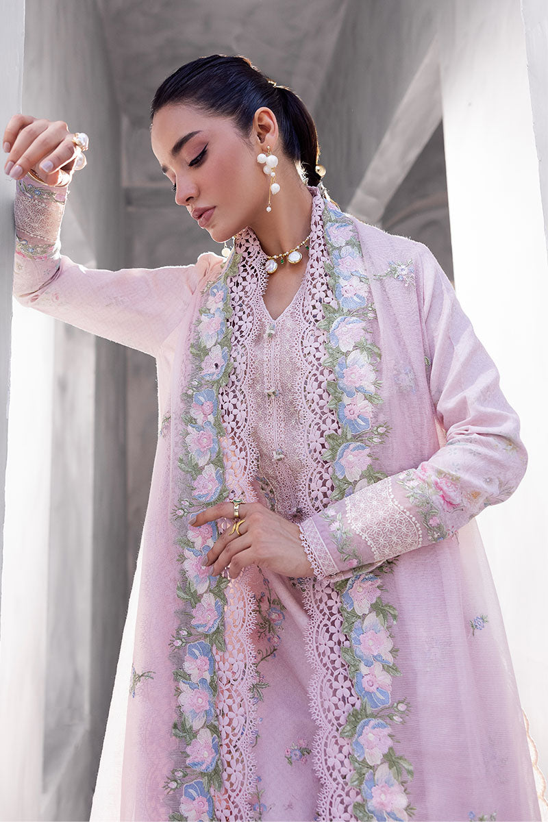 Mushq | La Toscana Casual Pret 25 | Waliya L Lilac Lawn