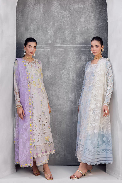 Mushq | La Toscana Casual Pret 25 | Ayzel S Mint Lawn