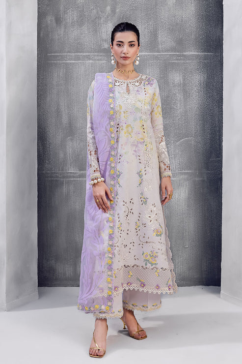 Mushq | La Toscana Casual Pret 25 | Ayreen XS Soft Lilac Lawn