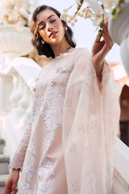 Mushq | La Toscana Casual Pret 24 | CORAL DREAM - Pakistani Designer Dress - by Mushq | Type: Casuals - 100% Original at Saira Sultan