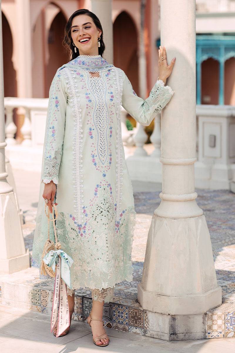 Mushq | La Toscana Casual Pret 24 | SERENE SEASHELL - Pakistani Designer Dress - by Mushq | Type: Casuals - 100% Original at Saira Sultan