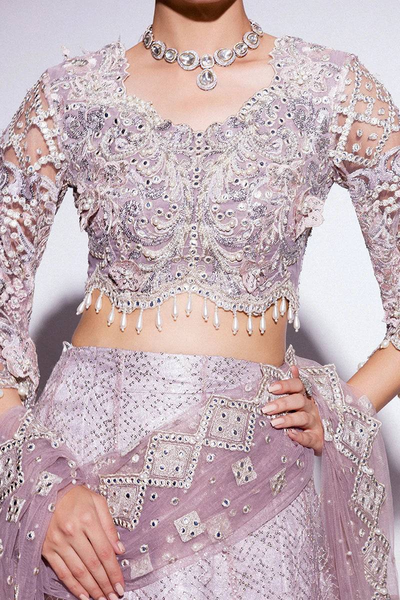 Mushq | Best of Mushq | EVENING HAZE - Pakistani Designer Dress - by Mushq | Type: Bridal - 100% Original at Saira Sultan