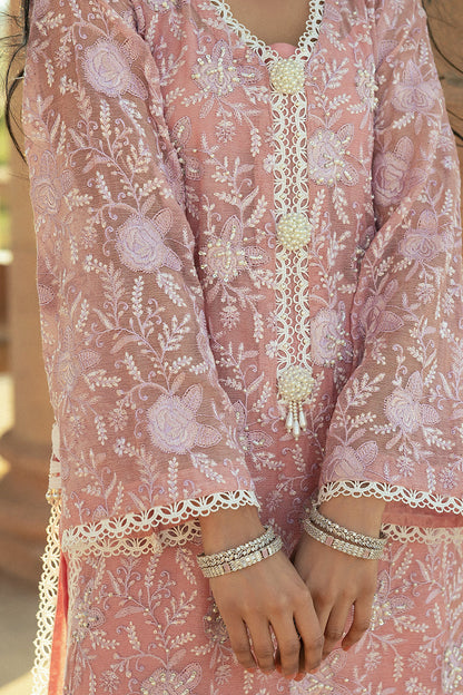 Mushq | Saugaat City of Lights | Areej M Pink Cotton Net