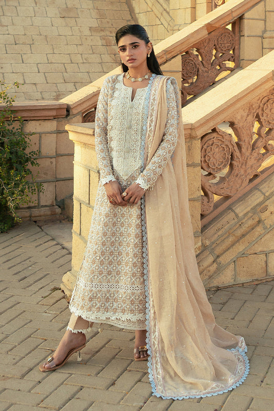 Mushq | Saugaat City of Lights | Faria XS Ivory Cotton Net