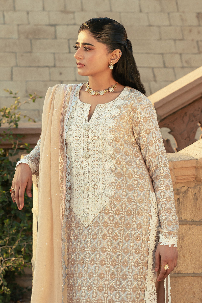 Mushq | Saugaat City of Lights | Faria M Ivory Cotton Net