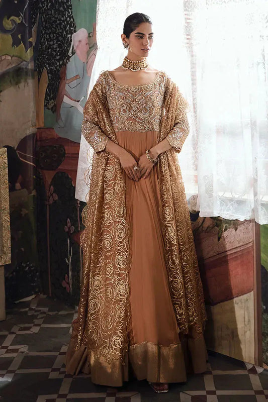 Mushq | Irha Kalidaar Chiffon Pret | CIEL - Pakistani Designer Dress - by Mushq | Type: Formal - 100% Original at Saira Sultan