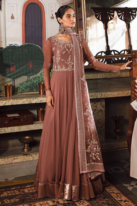 Mushq | Irha Kalidaar Chiffon Pret | ZEYA - Pakistani Designer Dress - by Mushq | Type: Formal - 100% Original at Saira Sultan