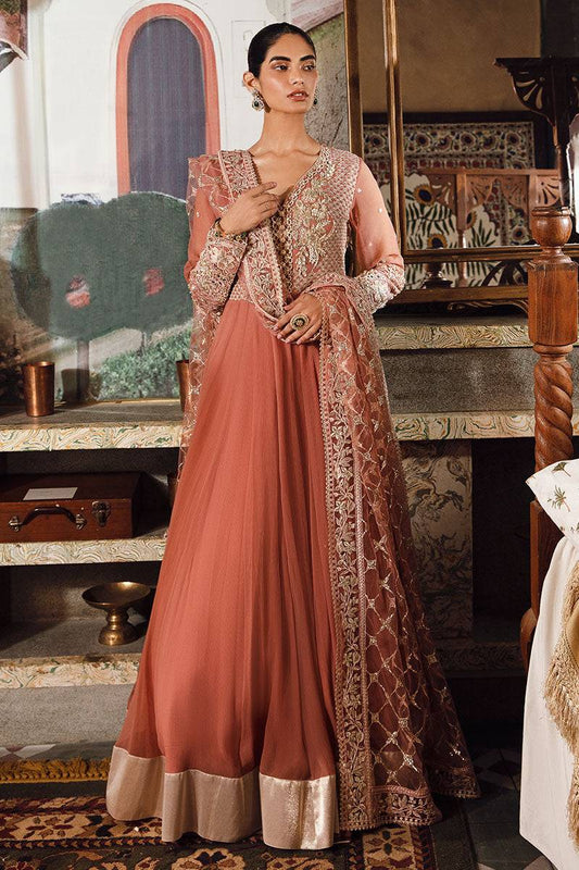 Mushq | Irha Kalidaar Chiffon Pret | AYLA - Pakistani Designer Dress - by Mushq | Type: Formal - 100% Original at Saira Sultan