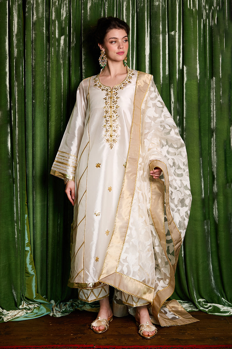 Mushq | Chandni Gota Love It | Moti - Pakistani Designer Dress - by Mushq | Type: Ladies Clothes - 100% Original at Saira Sultan