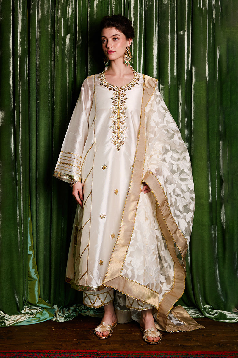 Mushq | Chandni Gota Love It | Moti - Pakistani Designer Dress - by Mushq | Type: Ladies Clothes - 100% Original at Saira Sultan