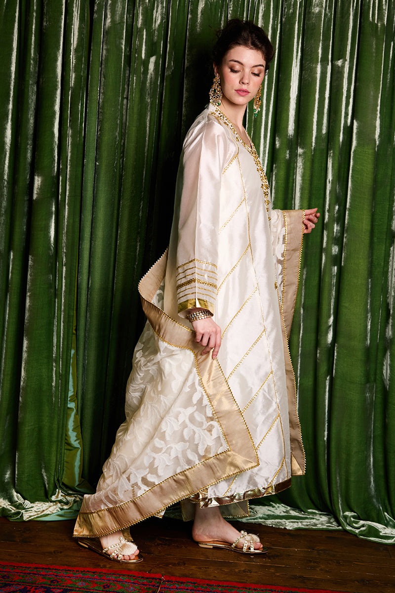 Mushq | Chandni Gota Love It | Moti - Pakistani Designer Dress - by Mushq | Type: Ladies Clothes - 100% Original at Saira Sultan