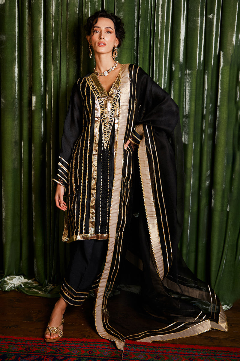 Mushq | Chandni Gota Love It | Koyal - Pakistani Designer Dress - by Mushq | Type: Ladies Clothes - 100% Original at Saira Sultan