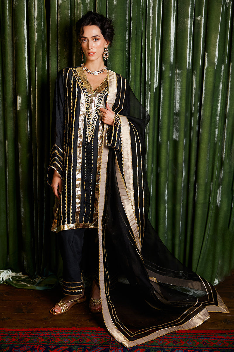 Mushq | Chandni Gota Love It | Koyal - Pakistani Designer Dress - by Mushq | Type: Ladies Clothes - 100% Original at Saira Sultan
