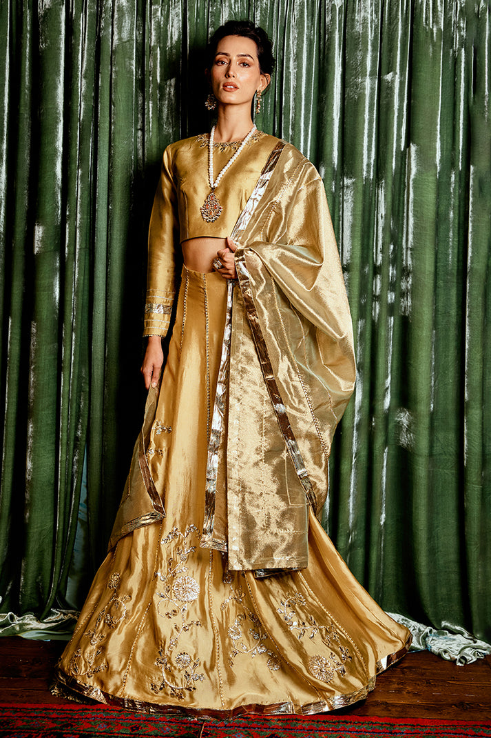 Mushq | Chandni Gota Love It | Suraj Mukhi - Pakistani Designer Dress - by Mushq | Type: Ladies Clothes - 100% Original at Saira Sultan