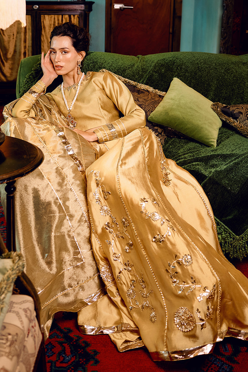 Mushq | Chandni Gota Love It | Suraj Mukhi - Pakistani Designer Dress - by Mushq | Type: Ladies Clothes - 100% Original at Saira Sultan
