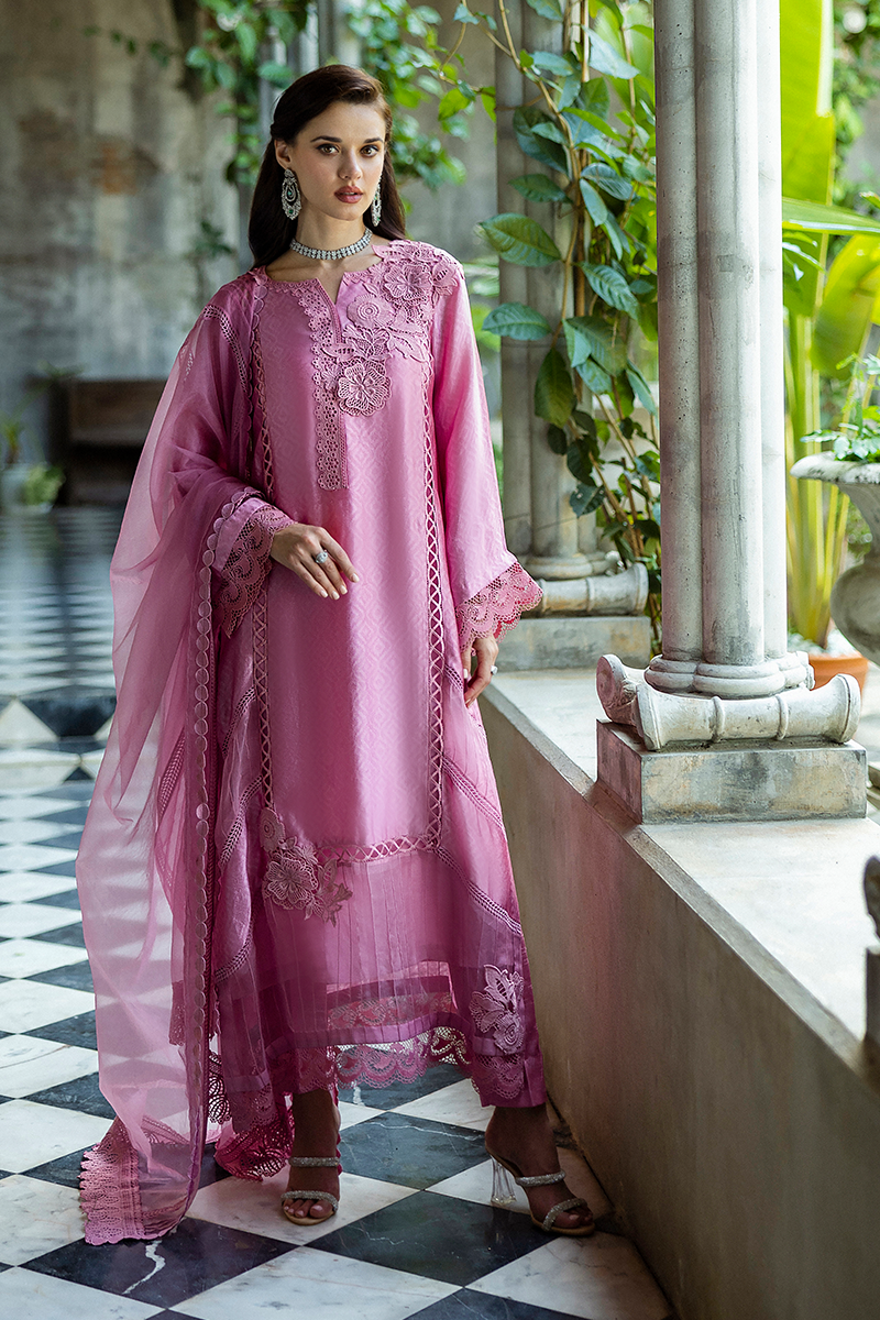Mushq | Euphoria Eid Pret | Nate XS Soft Pink Jacquard