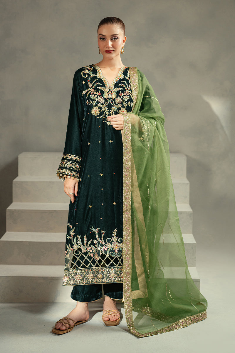 Mushq | Pret De Velours | AYREN XS Bottle Green Velvet