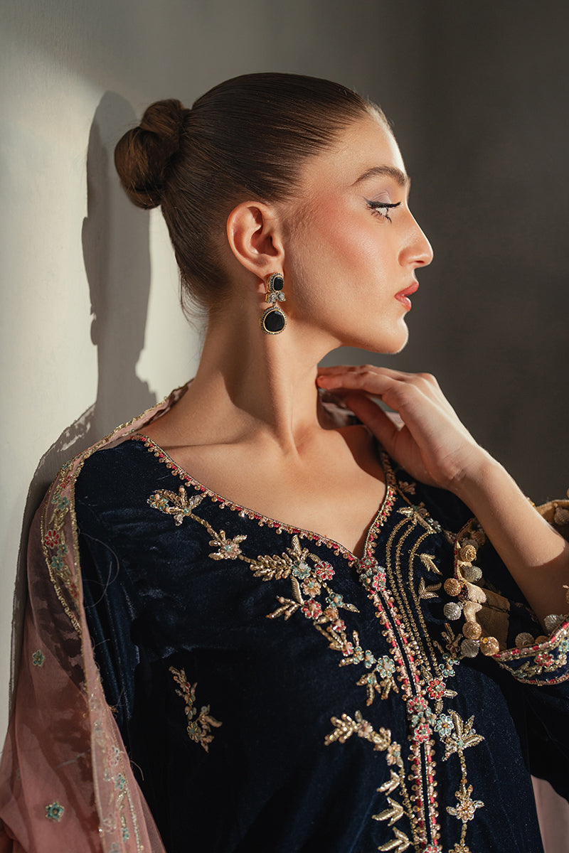 Mushq | Pret De Velours | EVEA M Navy Blue Velvet