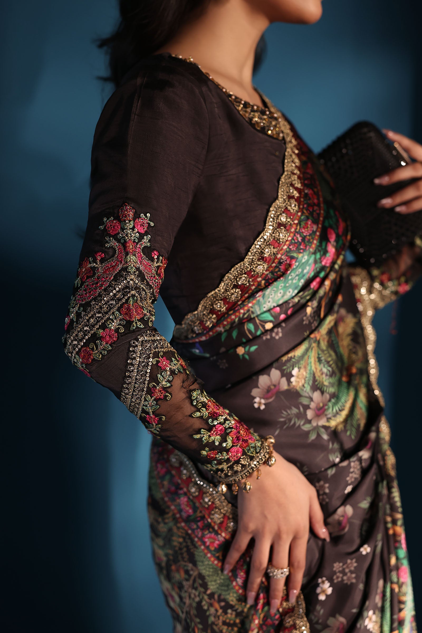 Maria B | Pre fall Dresses | MPS-W25-01 C - Pakistani Designer Dress - by Maria B - Type : Ladies Clothes - 100% Original at Saira Sultan