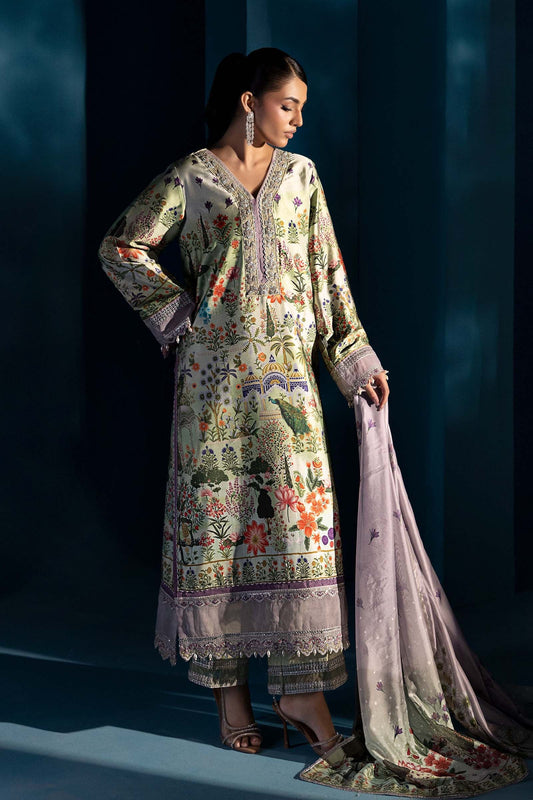 Maria B | Pre fall Dresses |  MPS-W25-06 G - Pakistani Designer Dress - by Maria B - Type : Ladies Clothes - 100% Original at Saira Sultan