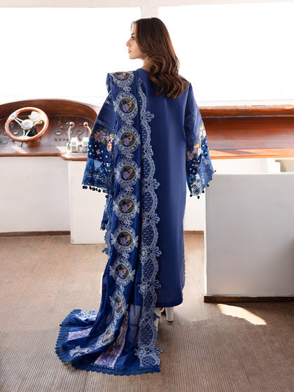 Parishay | Monaco Luxury Lawn 25 | MS-06 S Lawn Navy