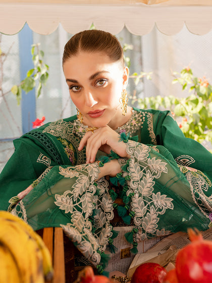 Parishay | Monaco Luxury Lawn 25 | MS-09 Custom Size Green Lawn