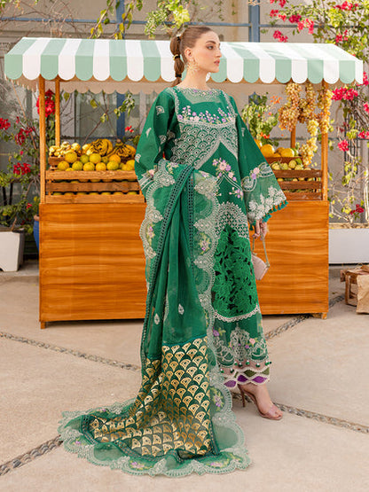 Parishay | Monaco Luxury Lawn 25 | MS-09 S Green Lawn