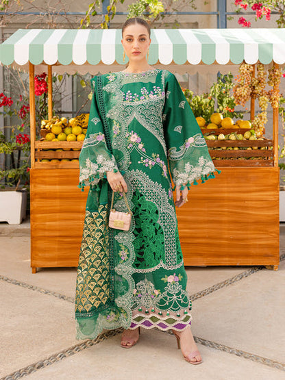 Parishay | Monaco Luxury Lawn 25 | MS-09 XS Green Lawn