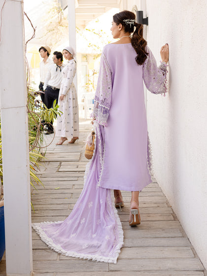 Parishay | Monaco Luxury Lawn 25 | MS-13 S Lilac Lawn