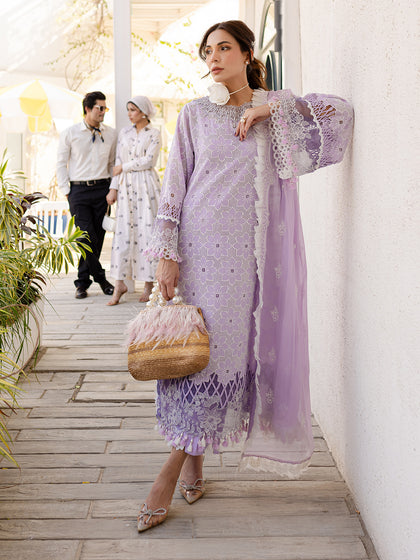Parishay | Monaco Luxury Lawn 25 | MS-13 L Lilac Lawn