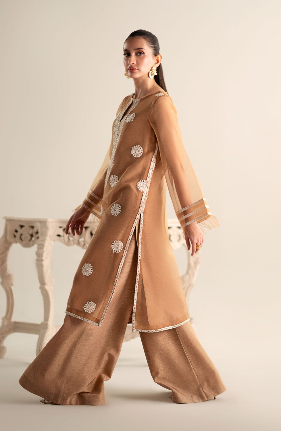 Maryum N Maria | Lagom Ready to Wear | CARNATION - MS-24192 - Pakistani Designer Dress - by Maryum N Maria | Type: Ladies Clothes - 100% Original at Saira Sultan