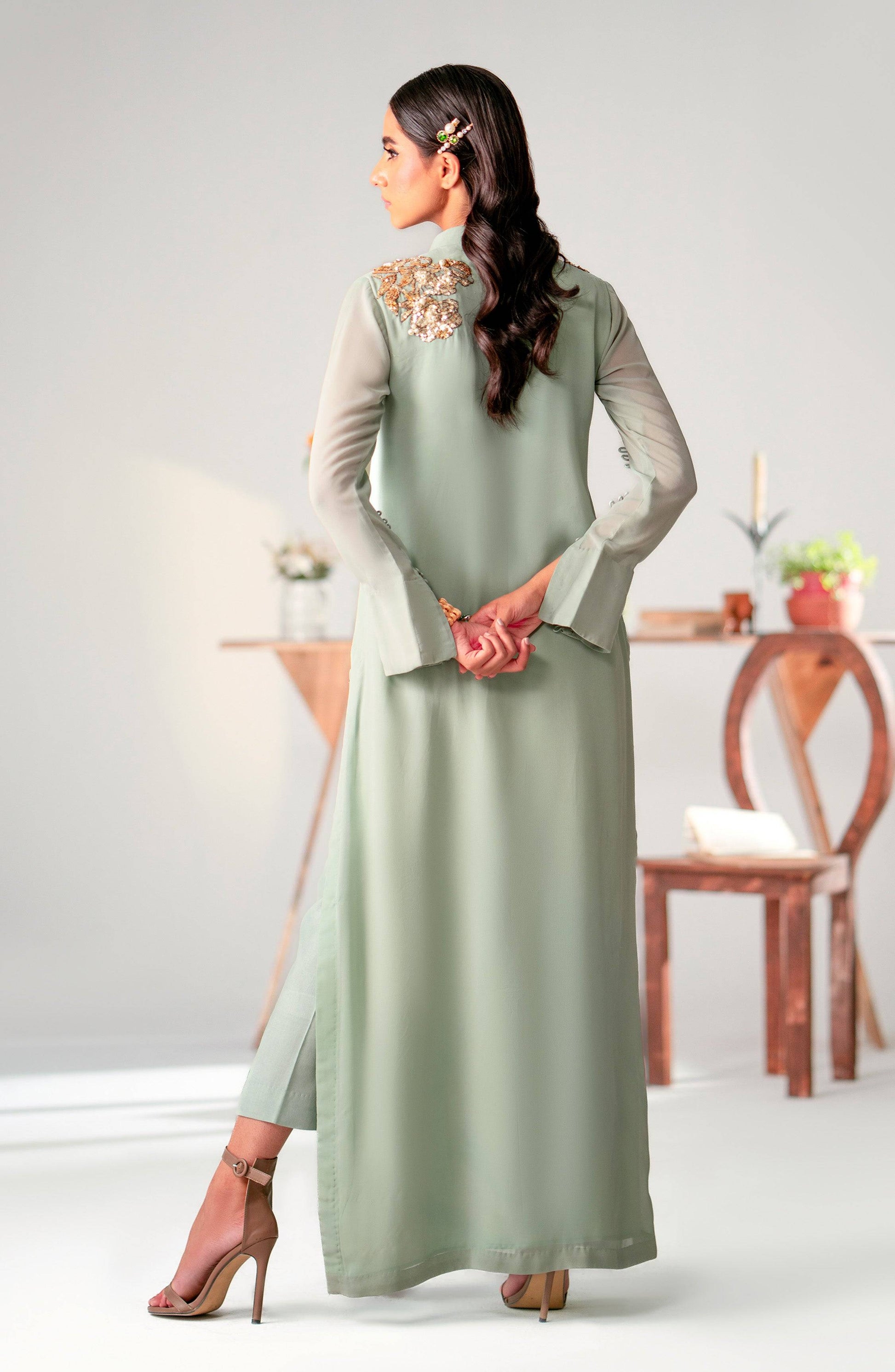 Maryum N Maria | Pret A Luxe | AIMEE - Pakistani Designer Dress - by Maryum N Maria | Type: Luxury - 100% Original at Saira Sultan