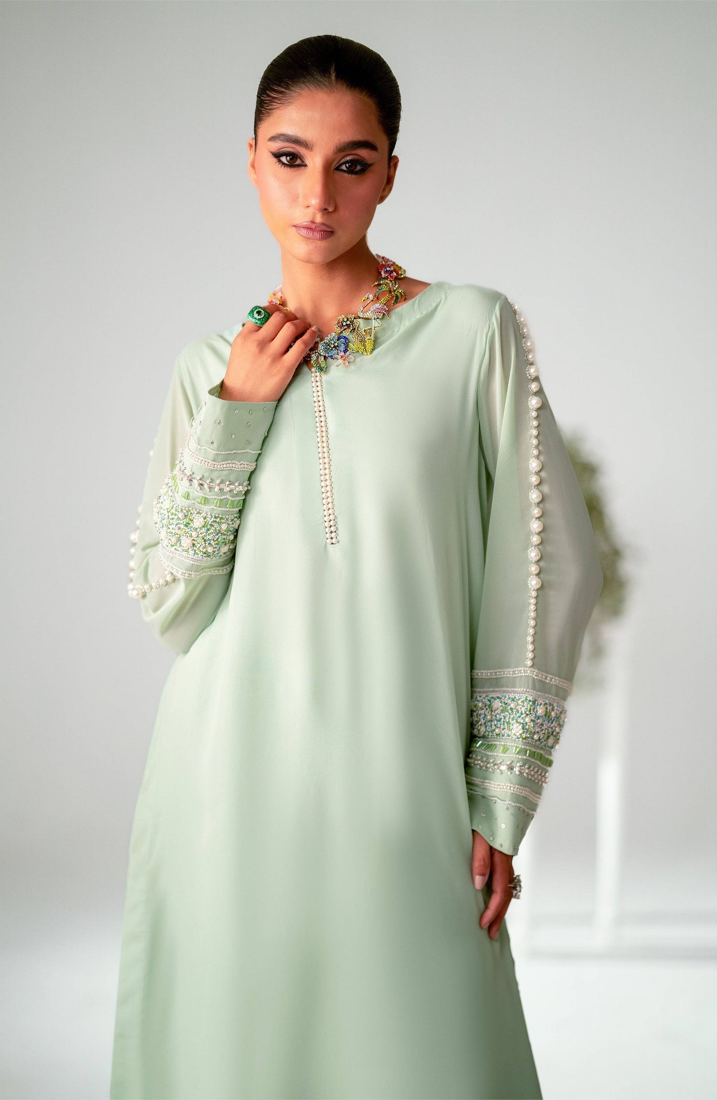 Maryum N Maria | Pret A Luxe | SOPHIE - Pakistani Designer Dress - by Maryum N Maria | Type: Luxury - 100% Original at Saira Sultan