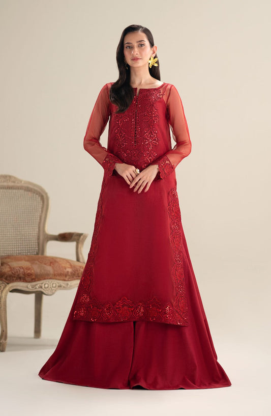Maryum N Maria | Lagom Ready to Wear | DAHLIA - MS-24211 - Pakistani Designer Dress - by Maryum N Maria | Type: Ladies Clothes - 100% Original at Saira Sultan