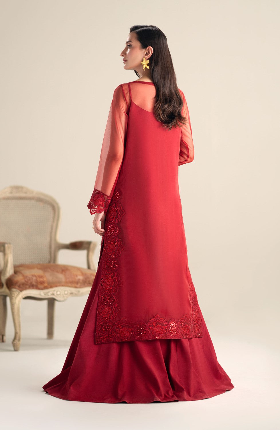 Maryum N Maria | Lagom Ready to Wear | DAHLIA - MS-24211 - Pakistani Designer Dress - by Maryum N Maria | Type: Ladies Clothes - 100% Original at Saira Sultan
