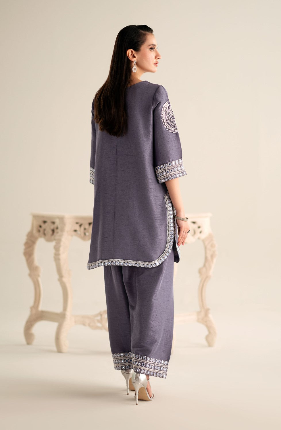 Maryum N Maria | Lagom Ready to Wear | ORCHID - MS-24218 - Pakistani Designer Dress - by Maryum N Maria | Type: Ladies Clothes - 100% Original at Saira Sultan