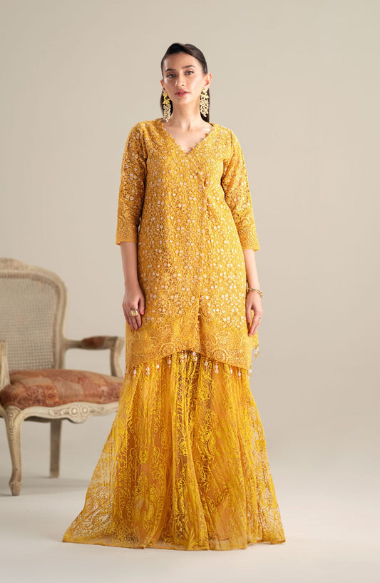 Maryum N Maria | Lagom Ready to Wear | PETUNIA - MS-24220 - Pakistani Designer Dress - by Maryum N Maria | Type: Ladies Clothes - 100% Original at Saira Sultan
