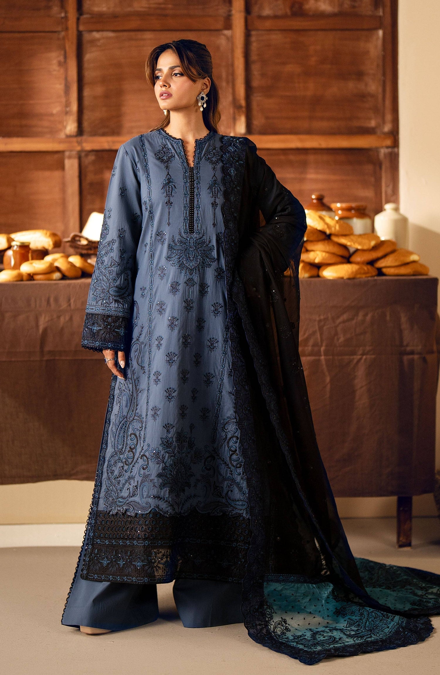 Maryum N Maria | Eid Edit 24 | Agafya - Pakistani Designer Dress - by Maryam N Maria | Type: Luxury - 100% Original at Saira Sultan