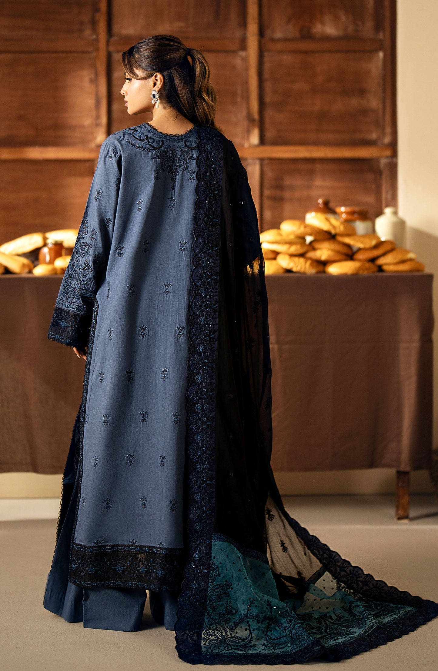 Maryum N Maria | Eid Edit 24 | Agafya - Pakistani Designer Dress - by Maryam N Maria | Type: Luxury - 100% Original at Saira Sultan