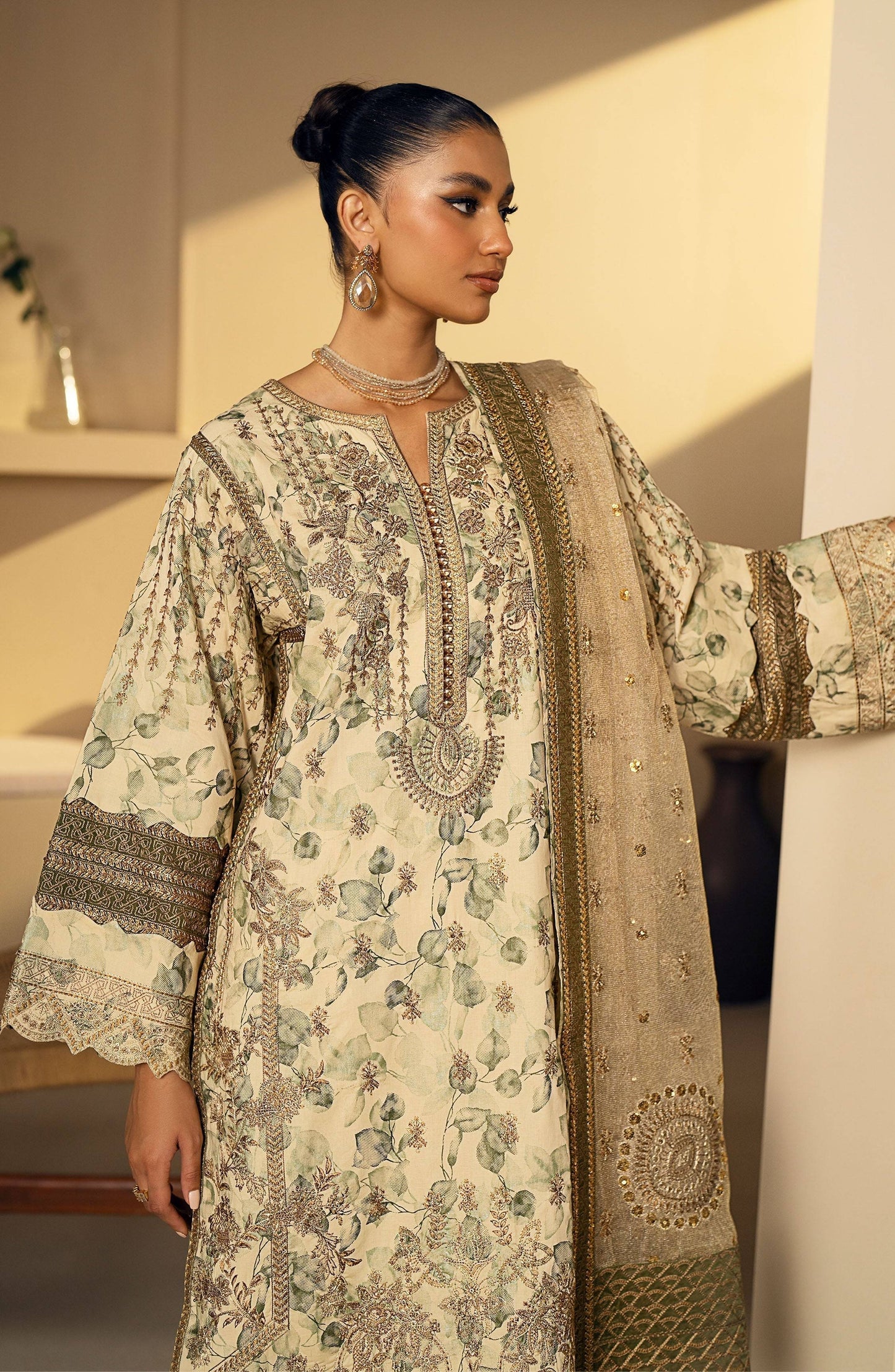 Maryum N Maria | Eid Edit 24 | Nadya - Pakistani Designer Dress - by Maryum N Maria | Type: Luxury - 100% Original at Saira Sultan