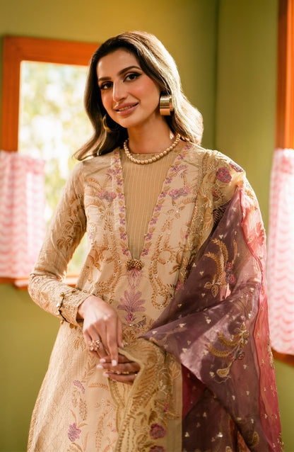 Maryum N Maria | Luxury Lawn 24 | Kissa - Pakistani Designer Dress - by Maryum N Maria | Type: Luxury - 100% Original at Saira Sultan