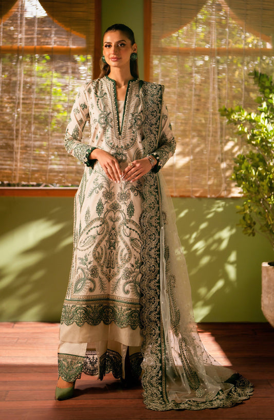Maryum N Maria | Luxury Lawn 24 | Nubia - Pakistani Designer Dress - by Maryum N Maria | Type: Luxury - 100% Original at Saira Sultan