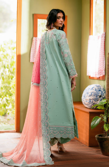 Maryum N Maria | Luxury Lawn 24 | Maye - Pakistani Designer Dress - by Maryum N Maria | Type: Luxury - 100% Original at Saira Sultan