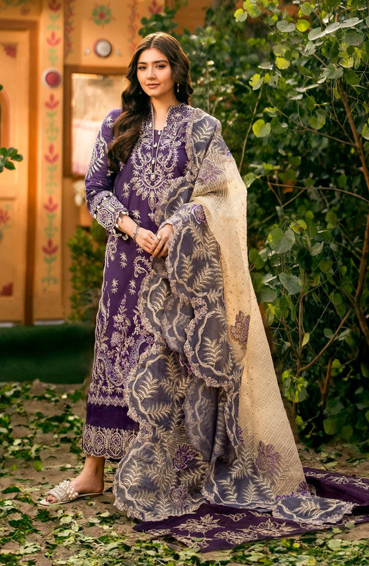 Maryum N Maria | Luxury Lawn 24 | Rahma - Pakistani Designer Dress - by Maryum N Maria | Type: Luxury - 100% Original at Saira Sultan